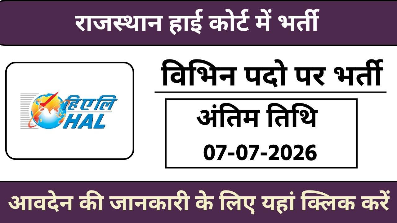 Rajasthan High Court Driver Recruitment 2025
