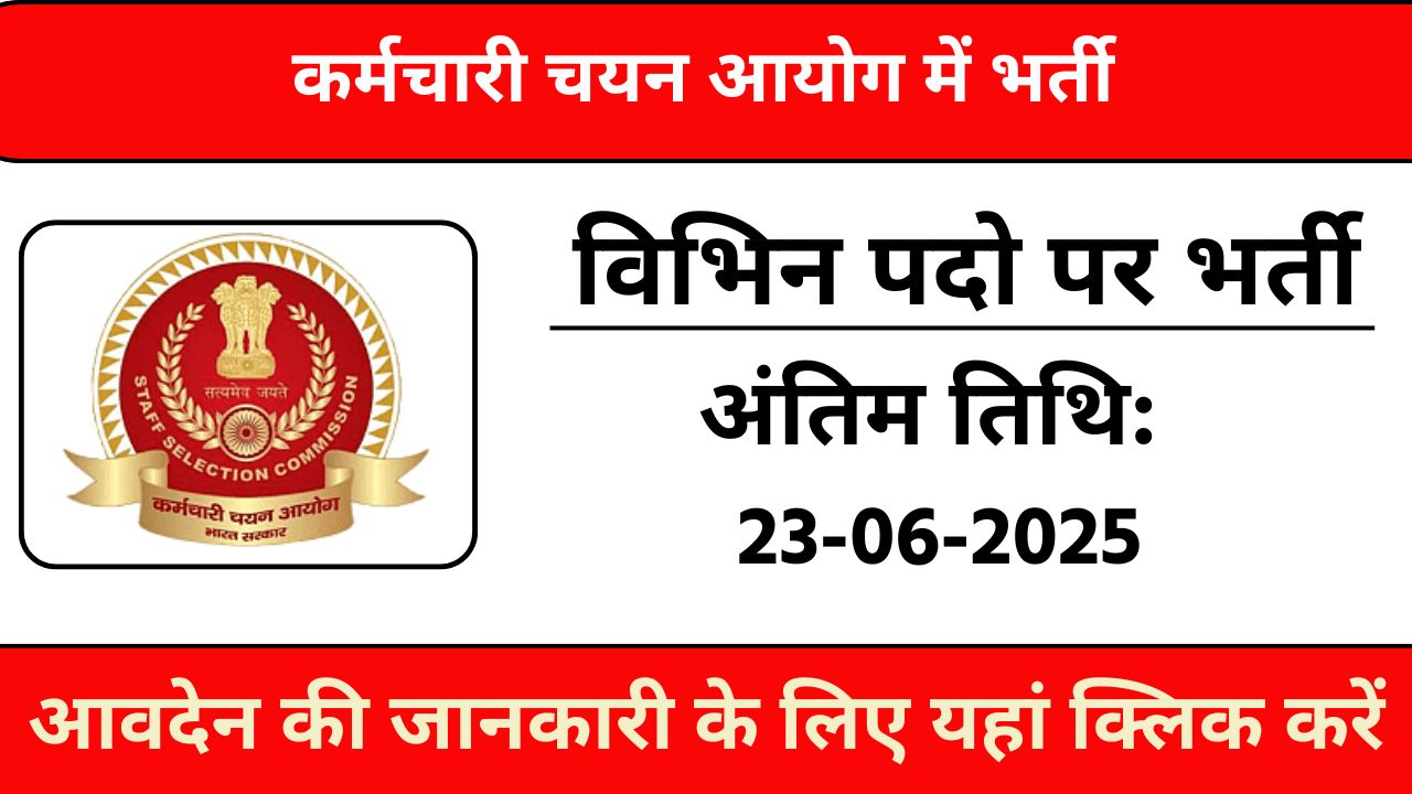 SSC Recruitment 2025